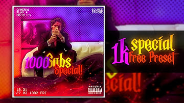 1K SUBSCRIBERS SPECIAL AE INSPIRED EDIT 🗿📈 | Free Xml Preset🔐(1080p60fps🏷) | Alight Motion 📍