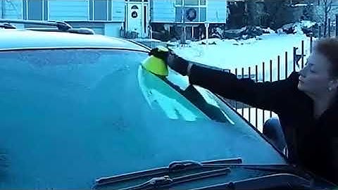 Car Magic  Windshield Ice Scraper Snow Remover Cone Deicing