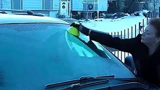 Car Magic Windshield Ice Scraper Snow Remover Cone Deicing