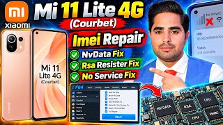 Mi 11 Lite 4G (Courbet) Imei Repair - Rsa Method - Nv Data Fix Method - F64 Box Tutorial 2026 screenshot 1