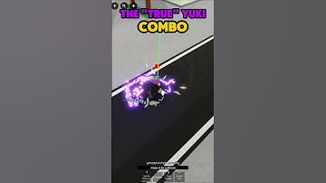 “True” Yuki Combo (Jujutsu shenanigans) #roblox #gaming