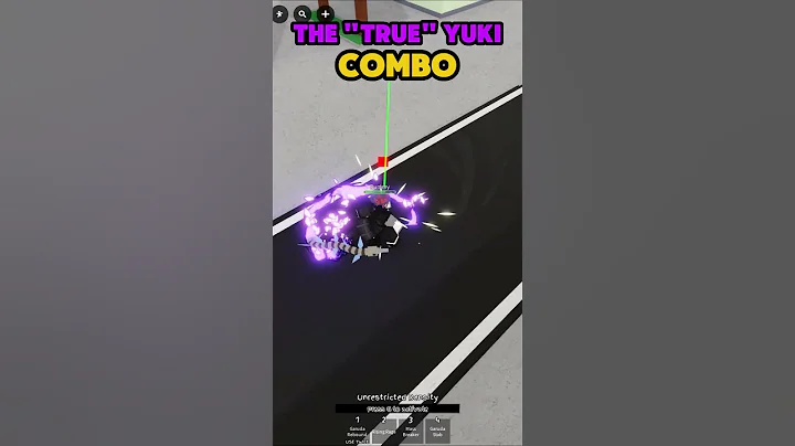 “True” Yuki Combo (Jujutsu shenanigans) #roblox #gaming