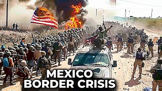 Viral Video Of Cartels Attack On The US-Mexico Border