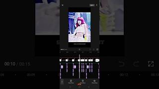 Black Pink Short Video Tutorial In Cap Cut Editing
