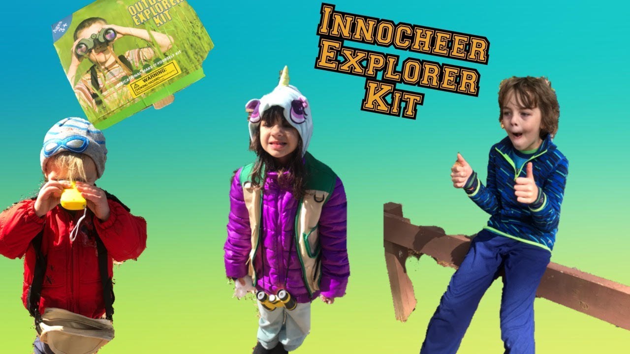 Innocheer Outdoor Explorer Kit For Kids Outdoor Adventure Toys | Camping Vlog