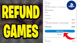 How To Refund Games On PS5