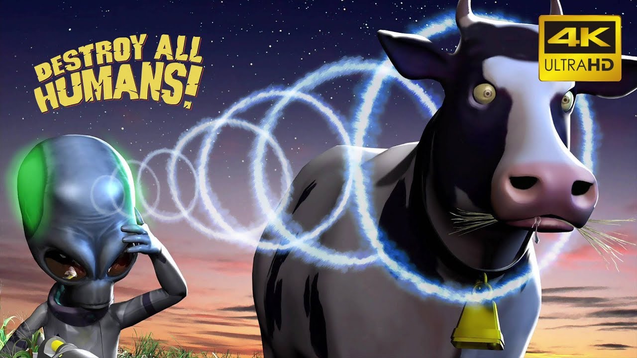 Destroy All Humans • 4K Upscaled Gameplay • PS2 on PS4 Pro