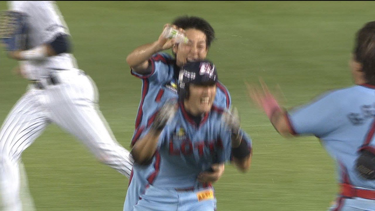 2013.09.01 M4-3F ロッテが根元のタイムリーでサヨナラ勝ち！楽天のマジックを消す！