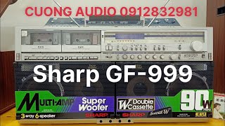 Restoring and maintaining the SHARP GF 999 radio on eBay to the original, the functions have worked видео