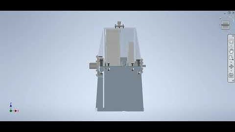 Mô phỏng hộp giảm tốc 2 cấp đồng trục ( bánh răng cấp chậm ăn khớp trong)