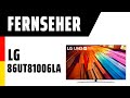 Телевизор LG 86UT81006LA 86