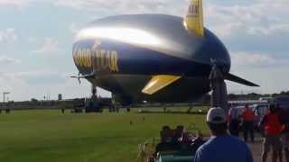 Goodyear Blimp Arrives at Oshkosh