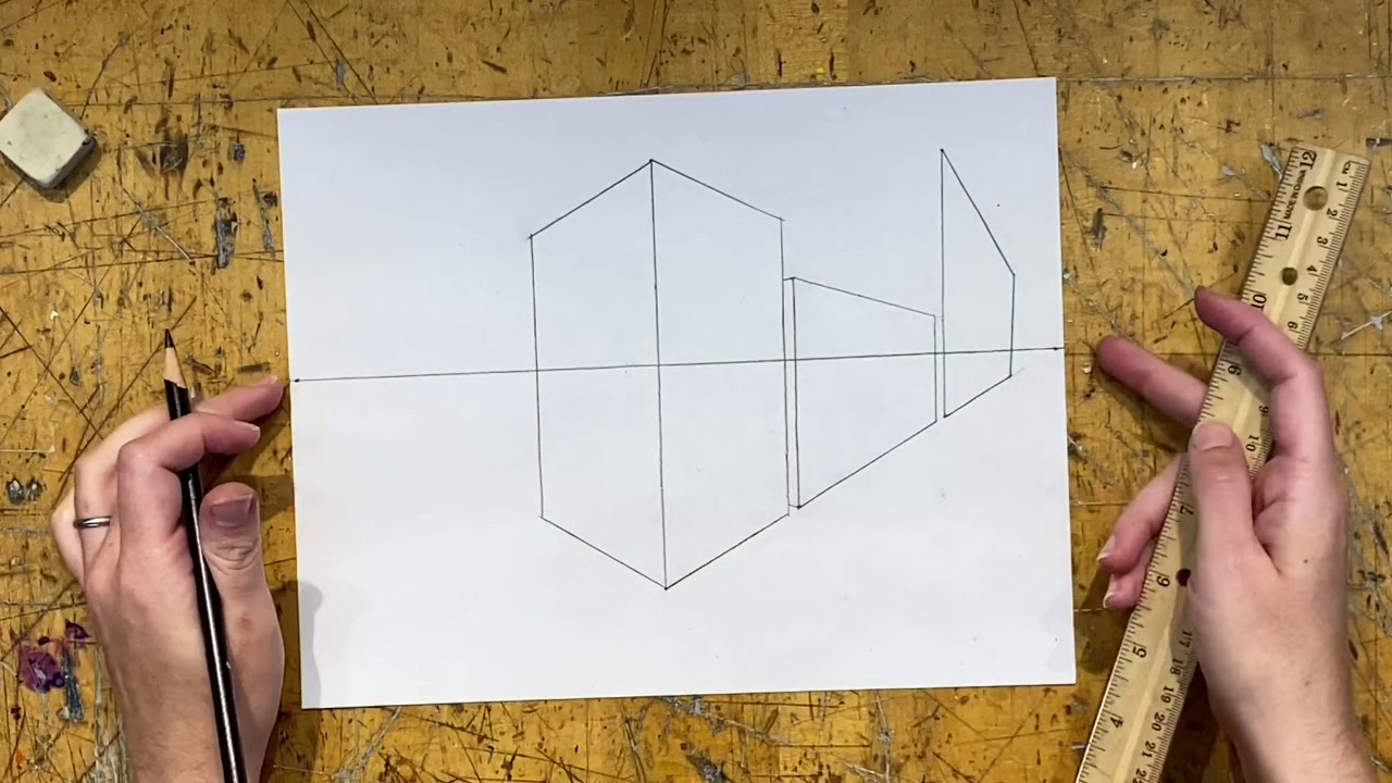 2 Point Perspective Exterior part 1