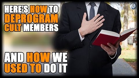 how to deprogram cult members - and how we denazified after the war