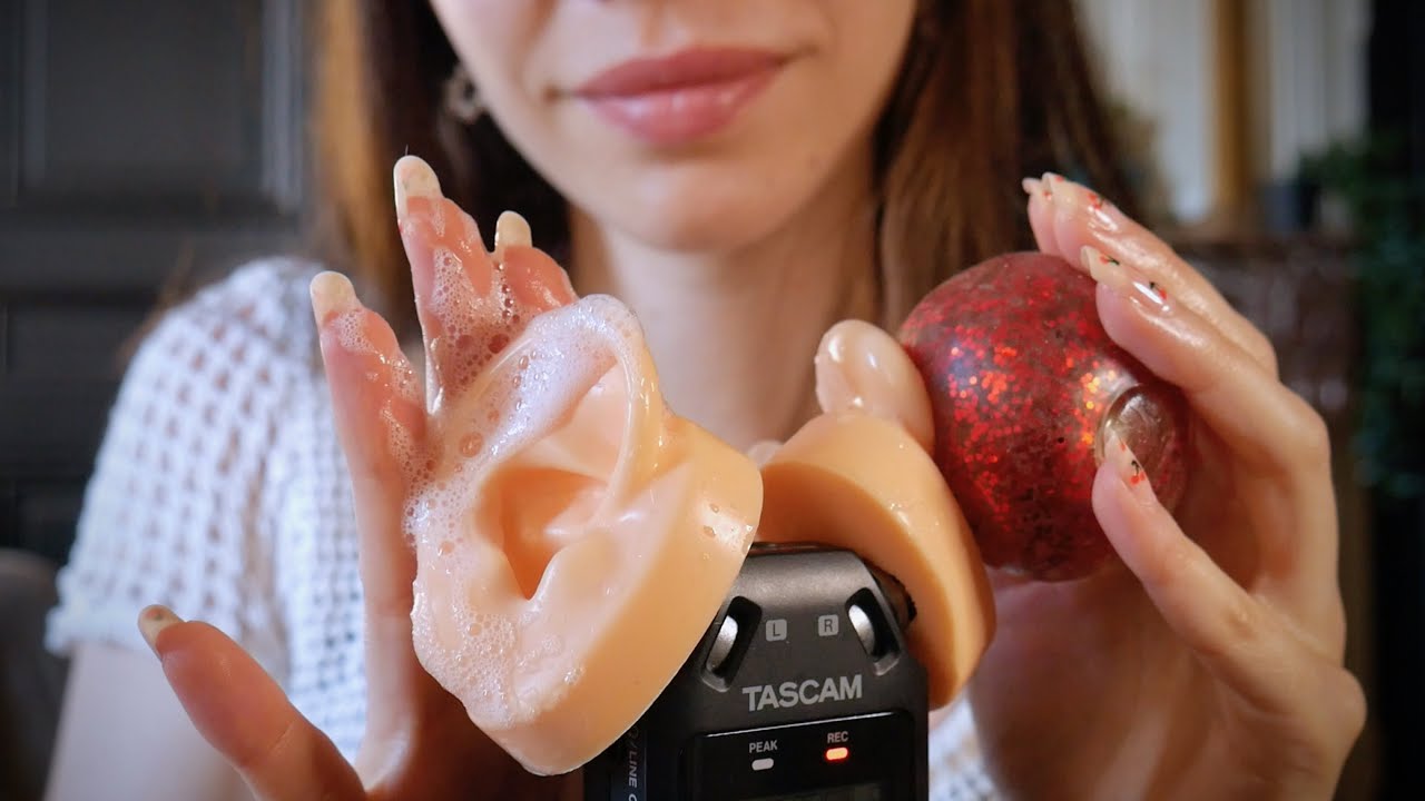 ASMR | Massage des Oreilles au Tascam👂(Ultra Satisfaisant)
