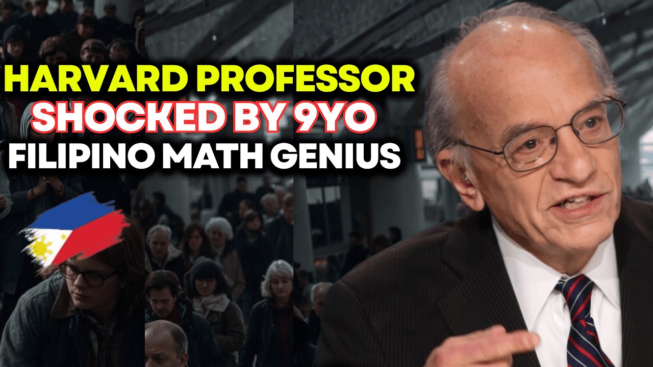 Harvard Professor Shocked This Filipino 9-Year-Old Solves Math Faster Than My Students