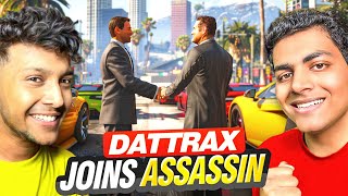 @DattraxGaming Joins Assassin Family 😍 & We Buy Most Expensive Helicopter 😱 | GTA 5 Grand RP #69