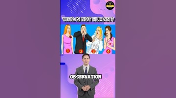Who is not human ?|#quiz #quizone #quizriddles #quize #quizetime #quizzone