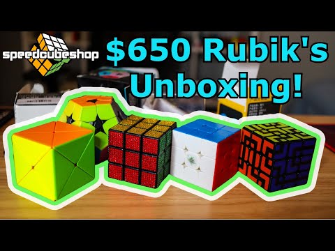$650 Unboxing from SpeedCubeShop!