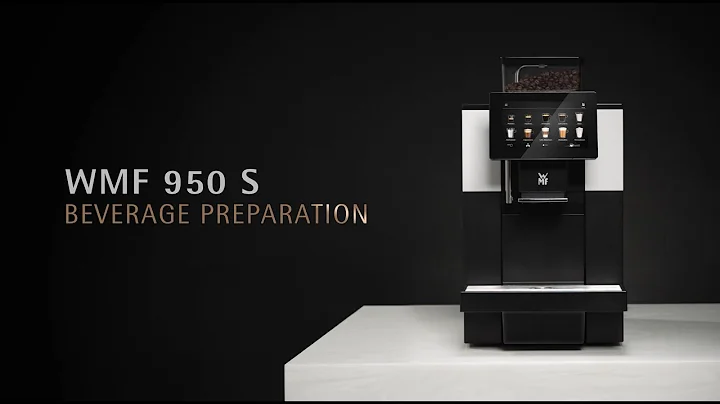 WMF 950 S (EN): Preparation of coffee specialities