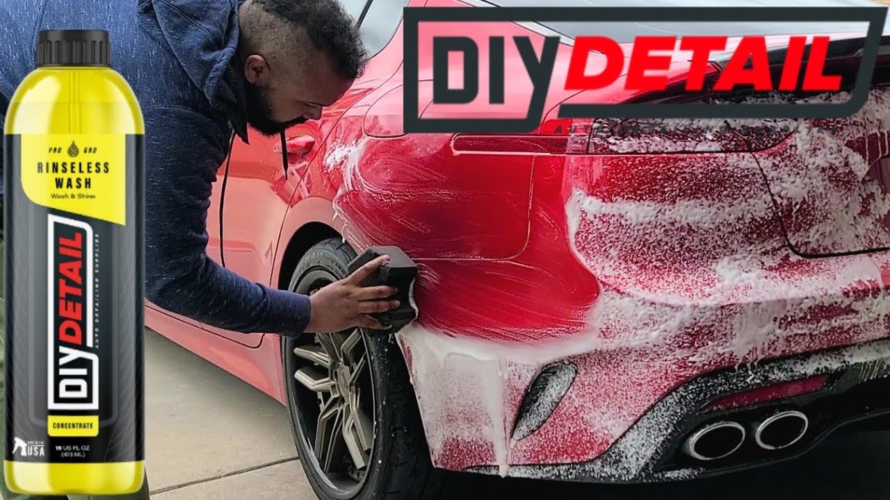 [REVIEW] DIY Detail Rinseless Wash Strong Cleaning & Foam! YouTube