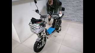 Электровелосипед Wenbox Pro зимний покупка в Giroland и тест драйв. Пауэрбайк. E bike.