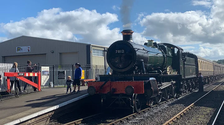 7812 “Erlestoke Manor” Performs well at the West Somerset Railway