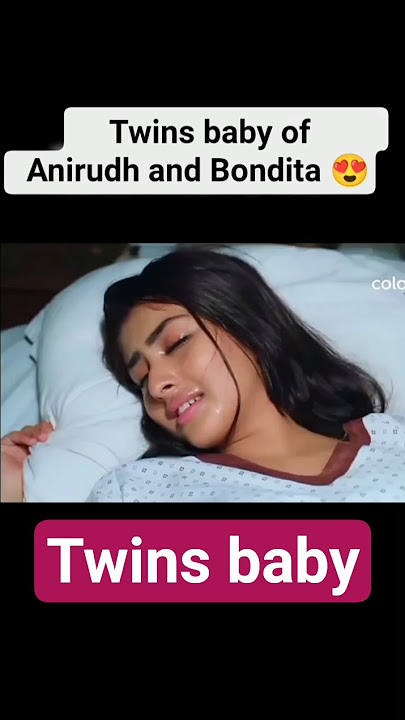 Twins baby of Anirudh and Bondita😍 #anidita #baby #barristerbabu #colors