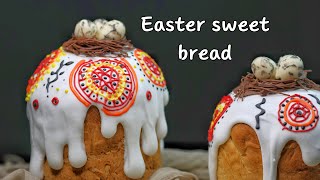 Very moist and fluffy Easter sweet bread – Paska🌸🐤