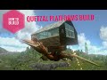 Quetzal Platforms Build • Simple House • Ark survival evolved • How to Build #quetzal #ark