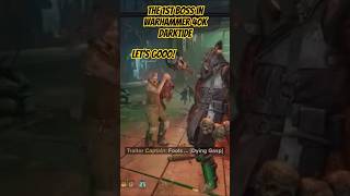 First boss in Warhammer 40k Darktide #shortsfeed #shorts #short #gaming #ps5