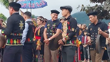 Tái hiện đám cưới người Dao đỏ xã Tân Phượng, huyện Lục Yên, Yên Bái ( trích đoạn thổi kèn đón dâu)