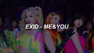 EXID(이엑스아이디) - 'ME&YOU' Easy Lyrics