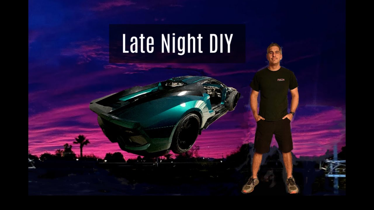 Building My Vaydor G35 Supercar! (Pt  13) Paint Job, Assembly, Trim, Grilles, LED Lights and more!