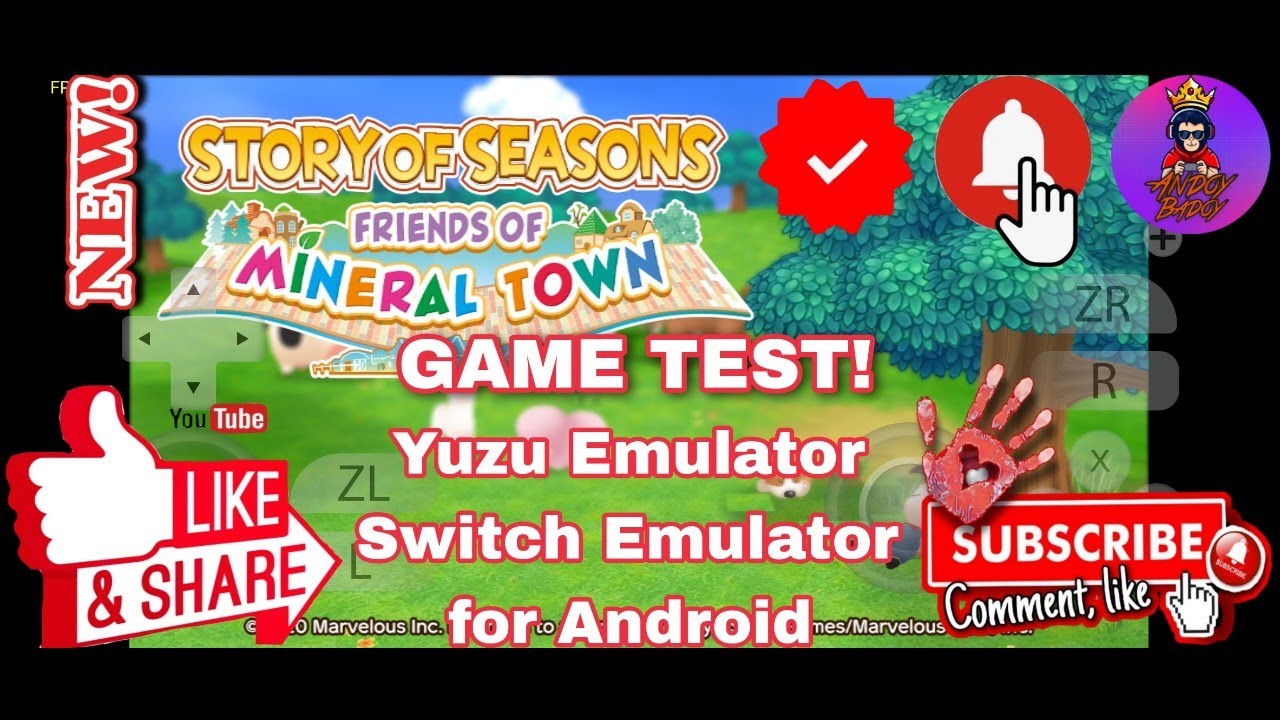 story-of-seasons-friends-of-mineral-town-yuzu-ea-v2-android-youtube