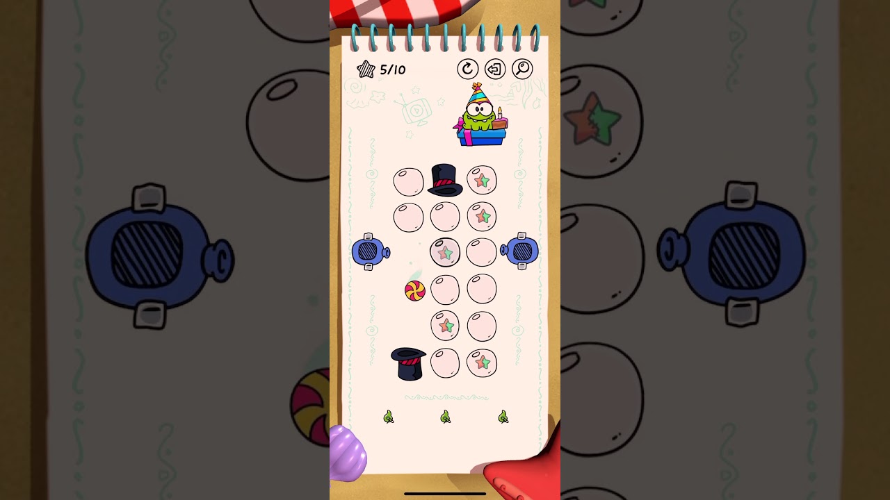 Cut the Rope Daily. September 6 2025. All 10 Stars Walkthrough.