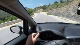 POW Driving in crete greece great view part 2