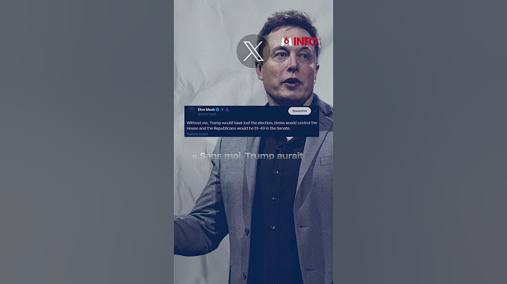 La rupture entre Elon Musk et Donald Trump