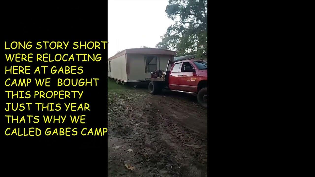 MOVING OLD Mobile Home🏠Free Mobile Home Given BY Friend Of My Husband countrylife YouTube