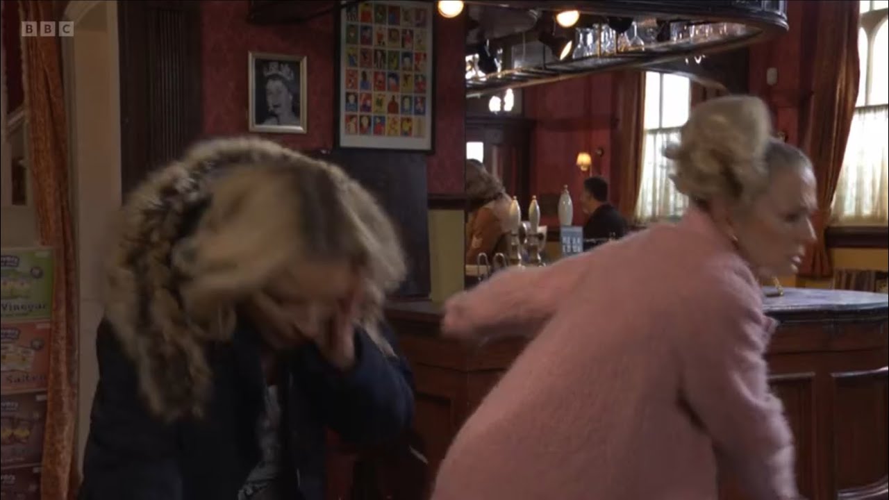 EastEnders 09/02/24: Linda Carter Slaps Kathy Cotton