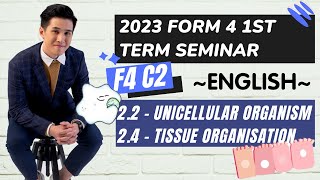【ENG】2023 FORM 4 BIO 1st Term Seminar - F4 C2.2 & 2.4 (Free Notes⬇⬇⬇) screenshot 2