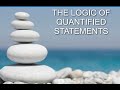R7- The logic of Quantified statements (predicate logic)