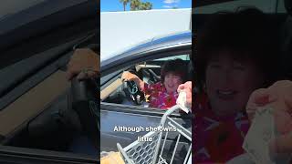 Caring grandma goes out of her way to help stranger and gets blessed! #shorts