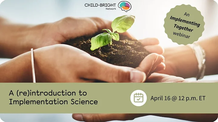 A (re)introduction to Implementation Science