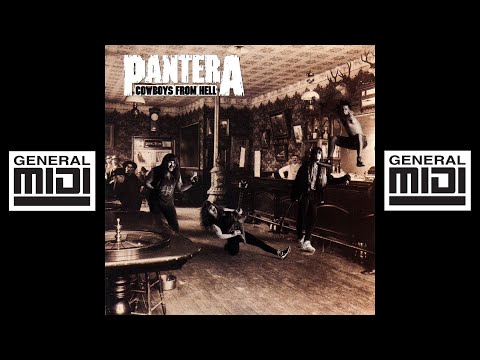 Pantera - Cowboys From Hell MIDI (Full Album) ♫ DOOM