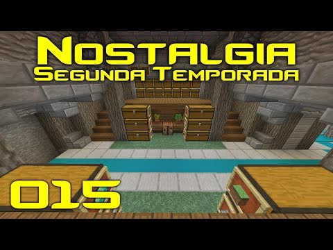 Minecraft Survival - Sala de baús! - Nostalgia 2 Ep.15