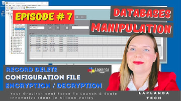 Database Manipulation | Configuration File | Encryption | Table Customization | Record Delete