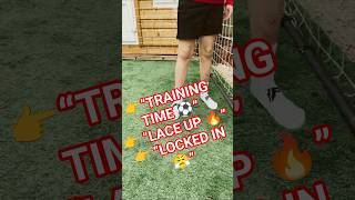 Lacing up for football training ⚽🔥 #mrmax