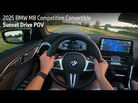 2025 BMW M8 Competition Convertible | POV Test Drive