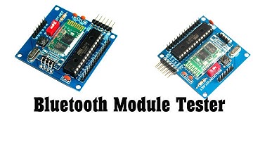 Arduino based Bluetooth tester module with 12 ports